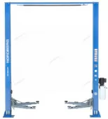 Подъемник двухстоечный NORDBERG N4120H1-4G_3+2_220 (4 т, верхняя синхронизация, H=4 м, 220 В, серый)